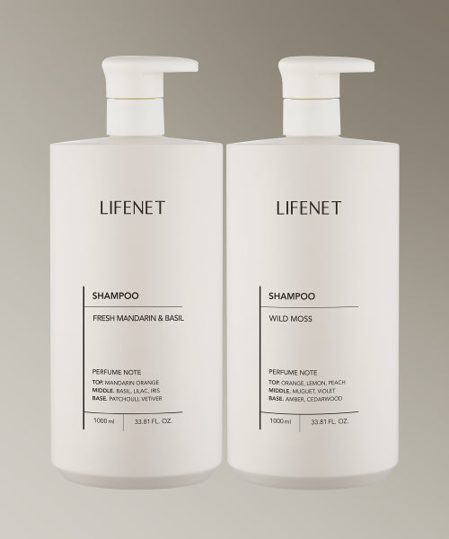 LIFENET [2PACK] Refreshing Care Perfume Shampoo 1000ml
