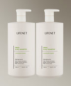 LIFENET [2PACK] Scalp Care Fresh Scalp Shampoo 1000ml