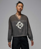 NIKE Nike Jordan T-Shirt Long Sleeve - Olive Gray