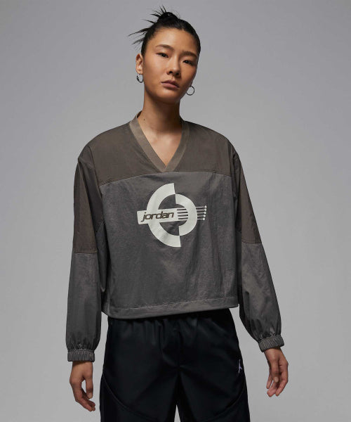 NIKE Nike Jordan T-Shirt Long Sleeve - Olive Gray