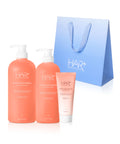 HAIRPLUS Modern Peach Perfume Protein Heat Protection Intensive Clinic Gift Set