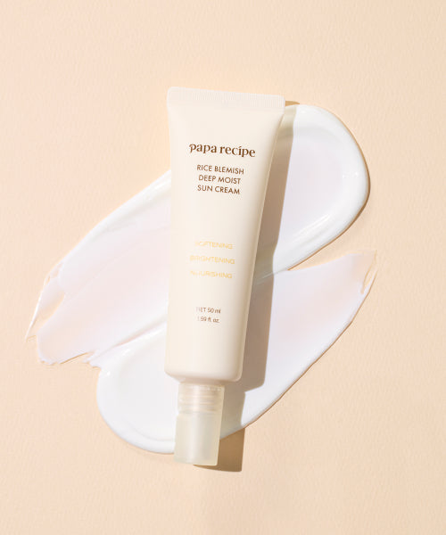 PAPARECIPE PAPARECIPE Rice Blemish Deep Moist Sun Cream 50ml SPF50+ PA++++