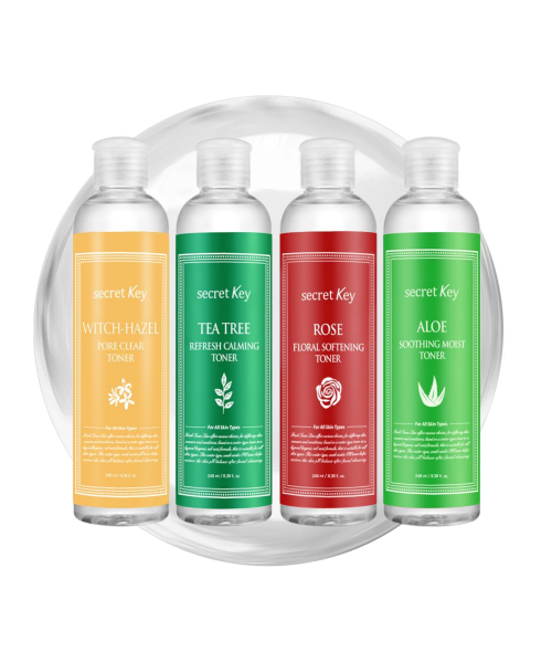 SECRETKEY Fresh toner 248ml (witch hazel, tea tree, rose, aloe)