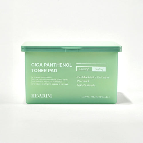 HEARIMCOSMETIC Hearym Cica Panthenol Toner Pad 320ml
