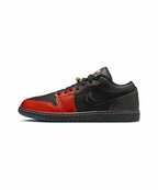 NIKE Nike Air Jordan 1 Low SE M - Black:Dragon Red:Black