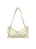 MATIN KIM MATIN KIM WIDE NEMO SHOULDER BAG in Light Beige