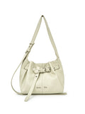 MATIN KIM MATIN KIM BELTED VOLUNN SMALL BUCKET BAG