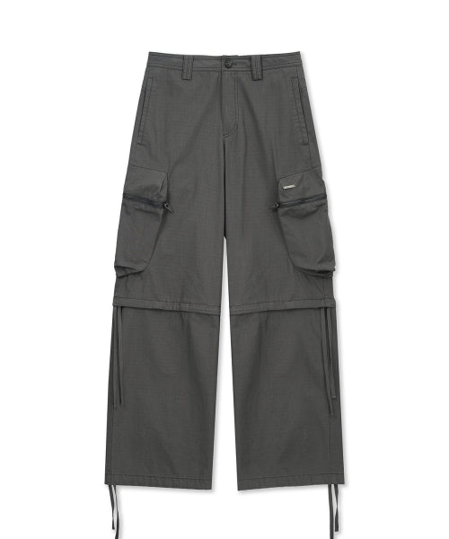 MATIN KIM MATIN KIM Cargo Pants with Detachable Hem