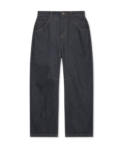 MATIN KIM Denim Pants Curved Fit