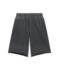 MATIN KIM MATIN KIM Vintage Washed Back Logo Bermuda Sweatpants