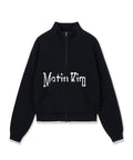 MATIN KIM MATIN KIM Knit Zip Up Black