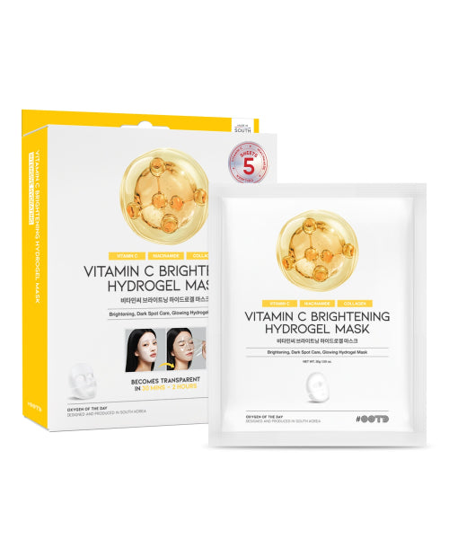 OOTD BEAUTY OOTD BEAUTY Vitamin C Radiance Hydrogel Mask Pack (5 packs)