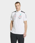 ADIDAS ADIDAS Mercedes AMG F1 Team Engineer Polo Shirt - White