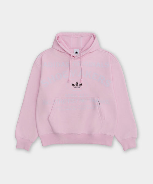 ADIDAS ADIDAS Shoemaker Graphic Hoodie - Clear Pink