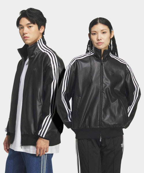 ADIDAS ADIDAS Fleder 3S Track Top - Black