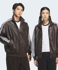 ADIDAS ADIDAS Fleder 3S Track Top - Aura Coffee