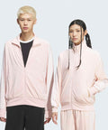 ADIDAS ADIDAS Firebird velor track top - sand pink