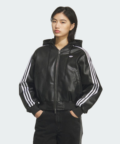 ADIDAS W pleated padded jacket oversized