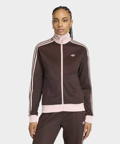 ADIDAS Classic Track Top - Aura Coffee: Sand Pink