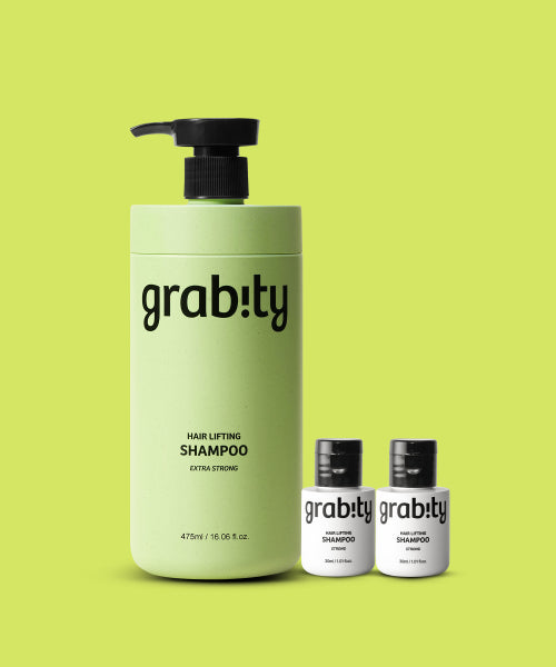 GRABITY Hair Lifting Extra Strong 475ml + Strong Shampoo 30ml 2ea Hair Loss Shampoo