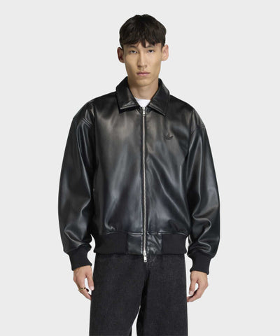 ADIDAS Premium Essentials Pleated Bomber Jacket - Black