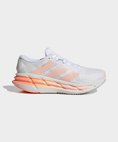 ADIDAS Adistar 4 Running Shoes - Cloud White: Clear Orange