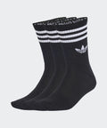 ADIDAS ADIDAS 3 Pairs of Crew Socks - Black