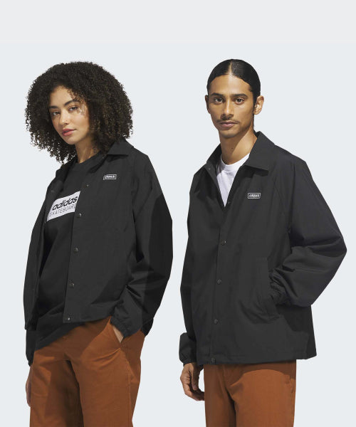 ADIDAS ADIDAS Skateboarding Coach Jacket - Black