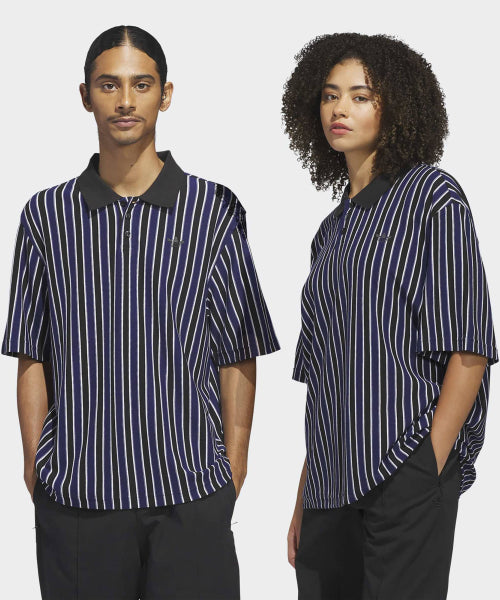 ADIDAS ADIDAS Skateboarding Classic Polo - White: Dark Blue
