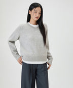 MIXXO MIXXO Semi-overfit V-neck pullover S