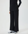MIXXO MIXXO Brushed Skirt Layered Banding Pants (C)