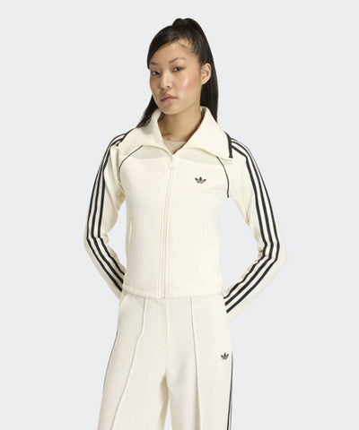 ADIDAS Slim Fit Track Top - White