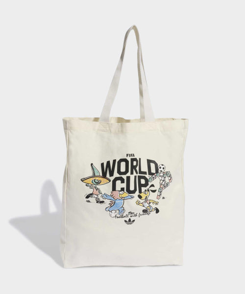 ADIDAS ADIDAS World Cup Mascot Tote Bag - Cloud White:Black