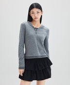 MIXXO MIXXO Hoodie Color Combination Striped