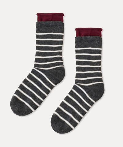 MIXXO Striped Layered Socks S