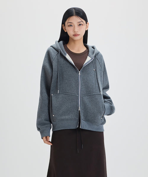 MIXXO MIXXO Hoodie Brushed Overfit