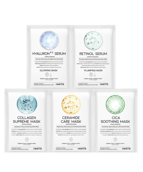 OOTD BEAUTY OOTD BEAUTY Hydrating Sheet Masks 5 Sheets