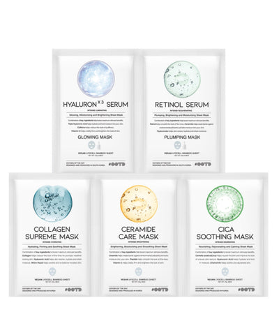 OOTD BEAUTY Hydrating Sheet Masks 5 Sheets