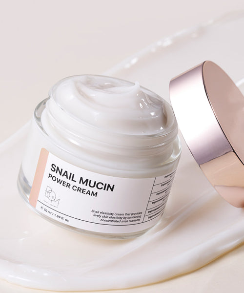 B.O.M BOM Snail Mucin Power Cream 50ml