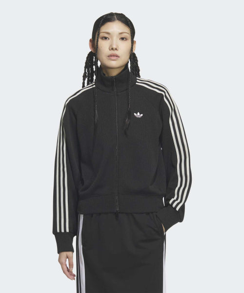 ADIDAS ADIDAS Knitwear Track Top - Black