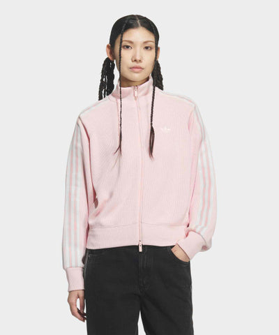 ADIDAS Knitwear Balloon Track Top - Sand Pink