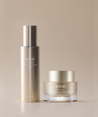 KOY Solid Platinum Serum & Cream Set
