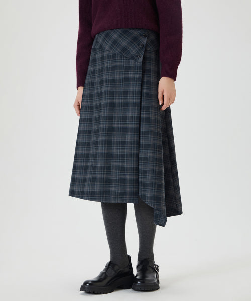 MIXXO MIXXO Checked Skirt C