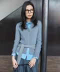 MIXXO MIXXO Cardigan Collar Neck