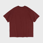 CARGOBROS American Vintage Lady Short Sleeve T-Shirt (Wine)