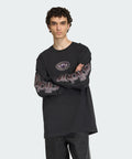 ADIDAS ADIDAS Graphic Long Sleeve Tee - Black
