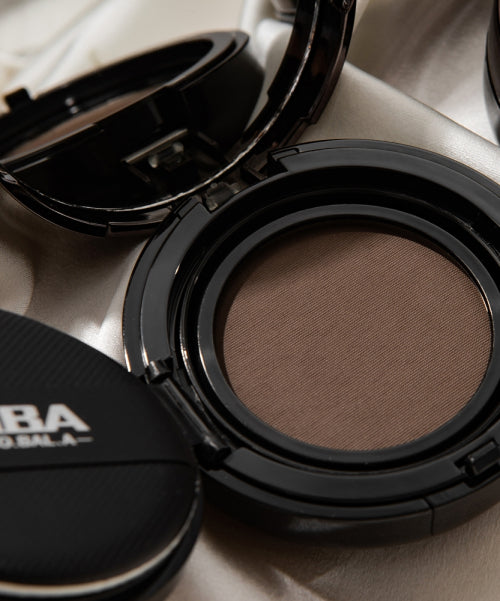 DAYCELLCOSMETICS [Gray hair and crown cover] Haira Derma Hair Cushion (Deep Brown/Natural Black)
