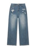 MATIN KIM MATIN KIM Denim Pants Destroyed