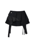 MATIN KIM MATIN KIM Multi Panel Layered Skirt