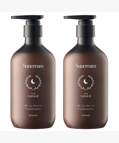 DRMOON Premium Aloe Vera Sunscreen SPF50+ PA+++ 500ml Set of 2